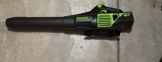 Green works 80V 730 CFM CORDLESS BATTERY LEAF BLOWER