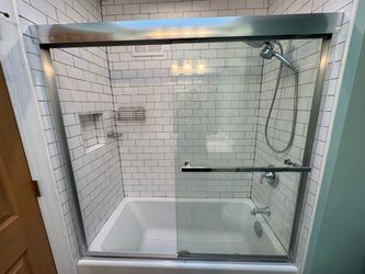 Sliding Clear Glass Doors