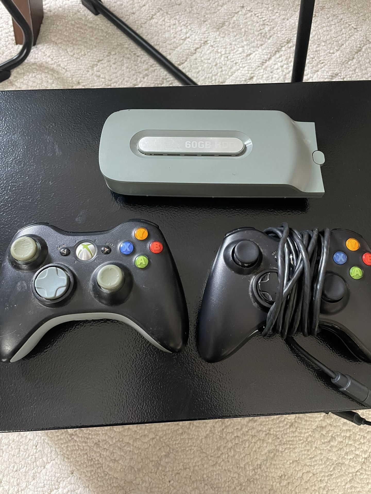 XBOX 360 Bundle 26 Games, Controllers, Hardrive