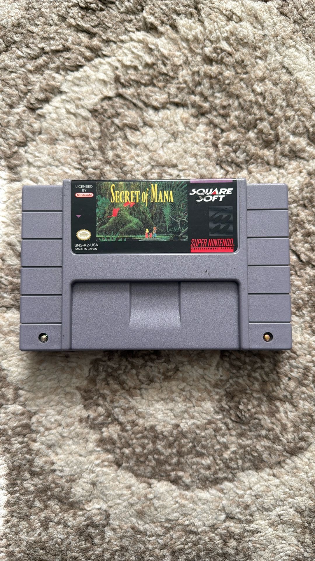 Secret Of Mana For Super Nintendo