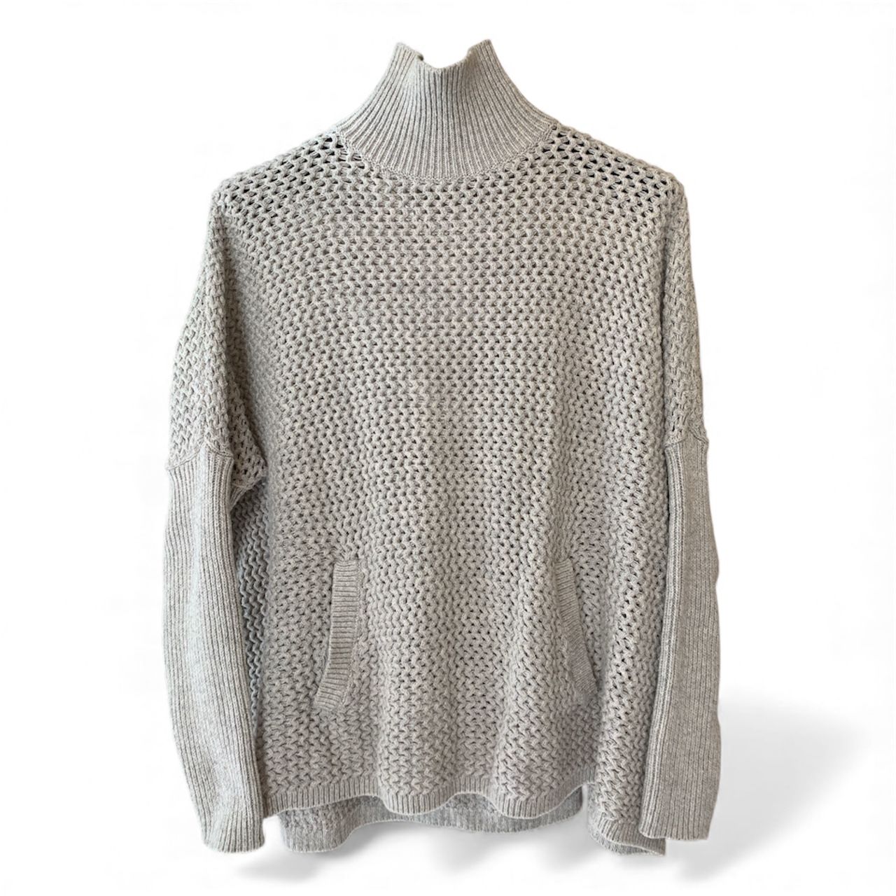 Chunky Gray Turtleneck 