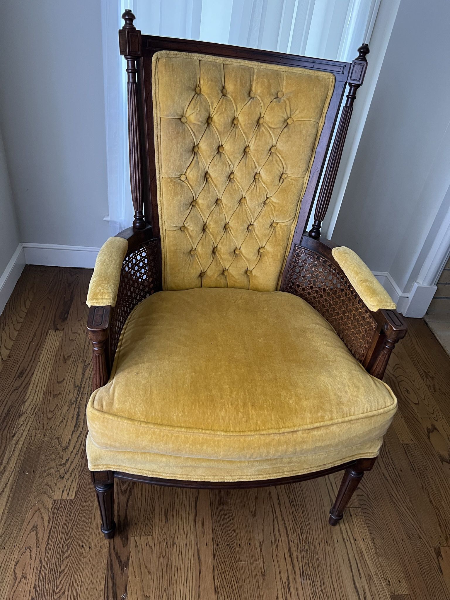 Vintage library chair