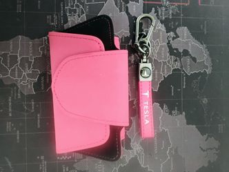 Tesla Universal 3D and Case Glass Red $20