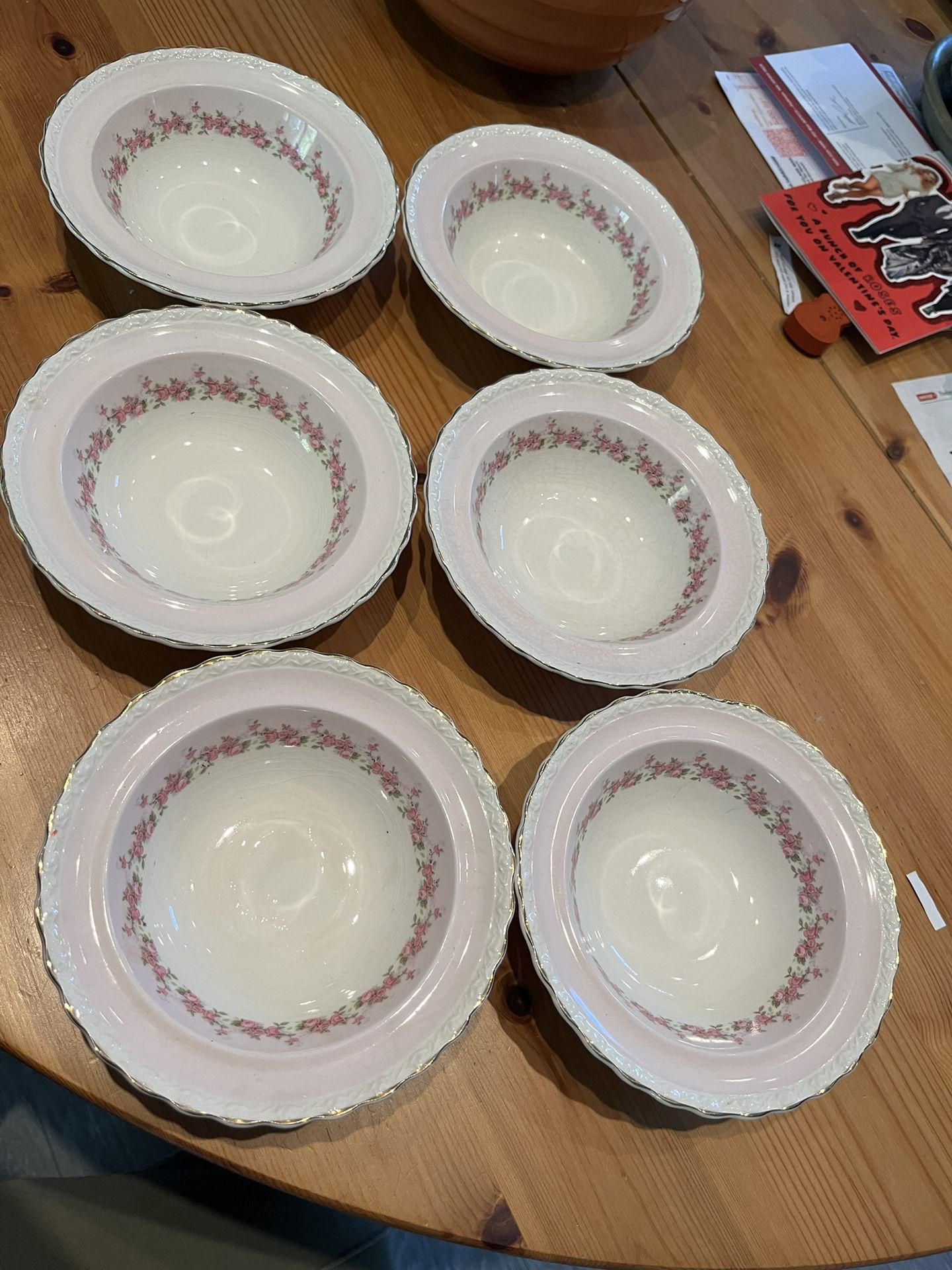 Antique Myott Antoinette Pattern Bowls