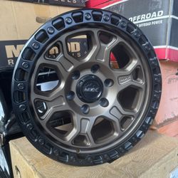 17” MVX off-road Matte Bronze 6x139