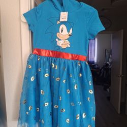 Kids Hedgehog Dress New Size 8/10
