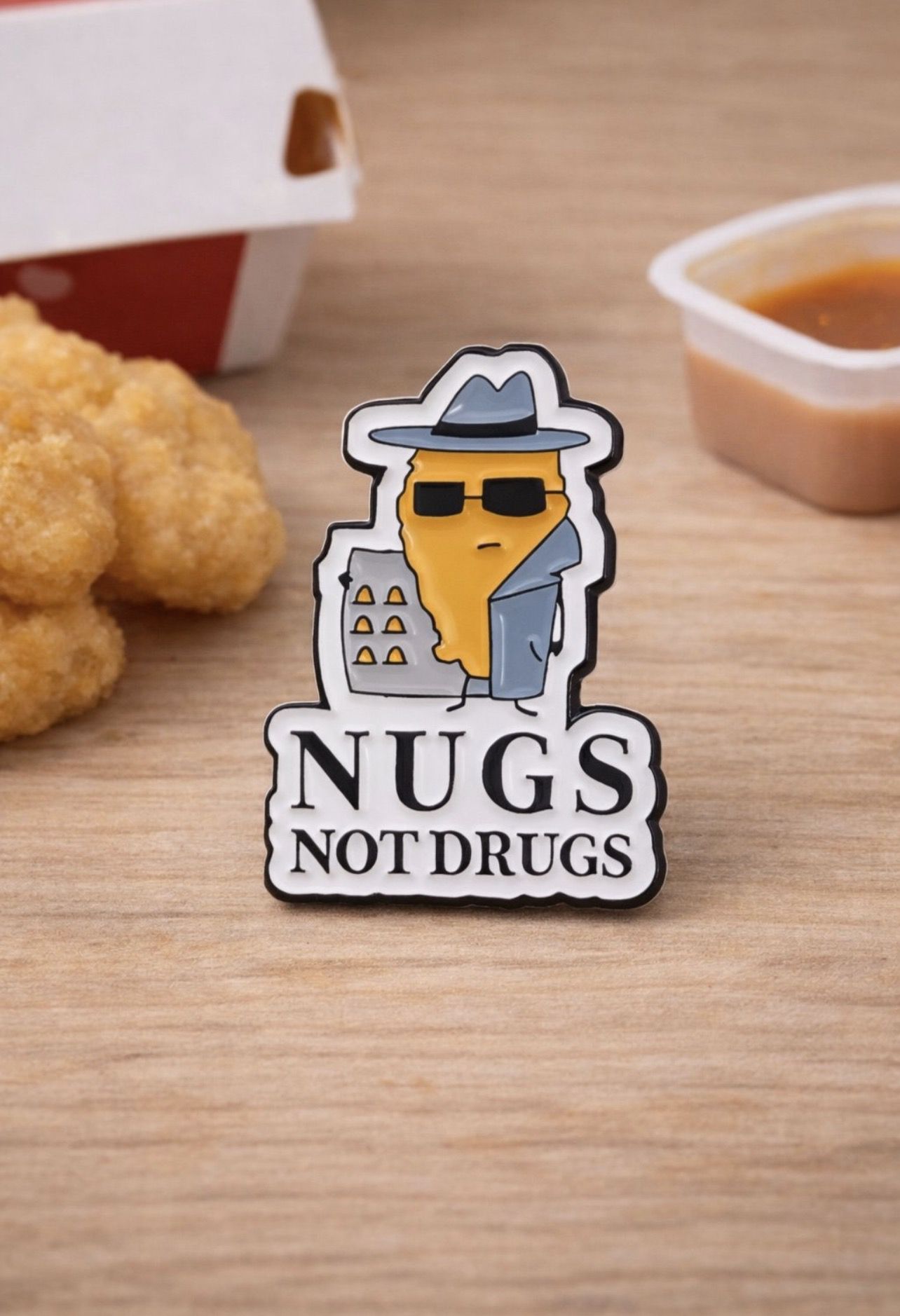 New enamel pin