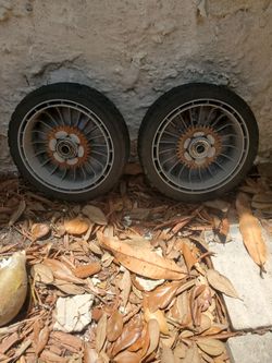 Lawn mower front wheels