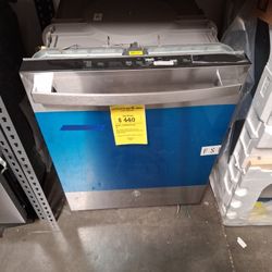 GE 24in Tall Tub Top Control Stainless Steel Dishwasher Dry Boost