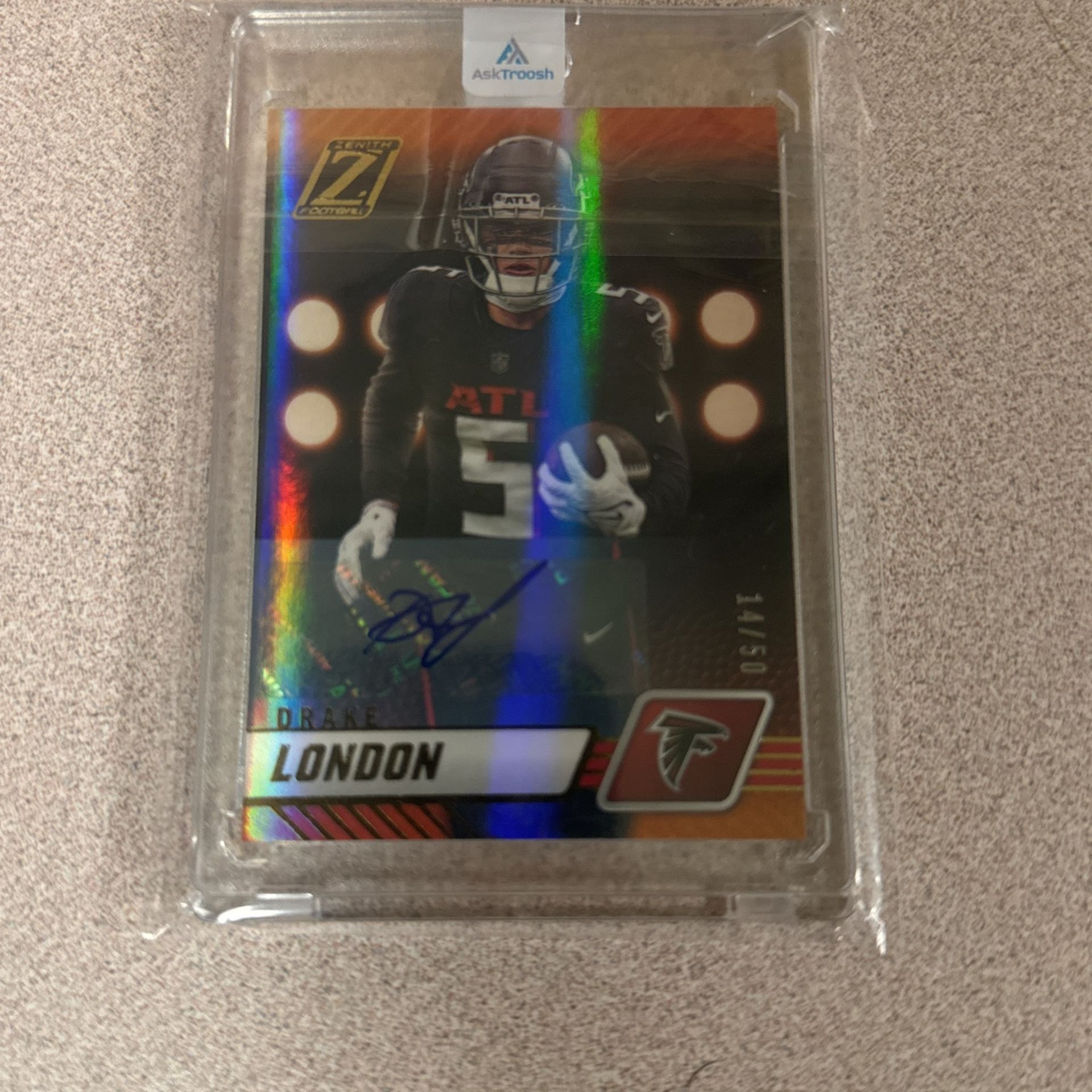 Drake London Auto Card