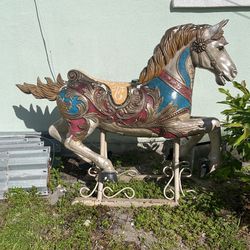 Heavy Duty Fiberglass Carousel Horse 🎠 