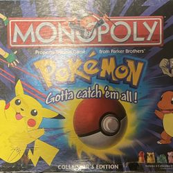 Pokémon Monopoly (DOESN’T HAVE POKÉMON)