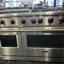 🚩🚩🚩 Viking 48” Built In Gas Range Stainless Steel🚩🚩‼️