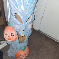 Collectable Vintage Halloween decor lights up