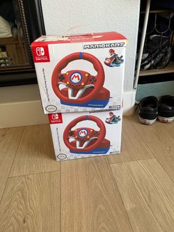 Hori Mario Kart Racing Wheel Pro Mini [Bundle of 2]