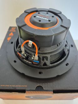 MEMPHIS ( 1 ) 8 INCH 2 OR 4 OHM SELECTABLE VOICE COIL CAR SUBWOOFER 400 WATTS