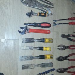 Hand Tool Lot For Carpenty 