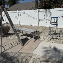 Work Bench/ Platform And  Ladders 