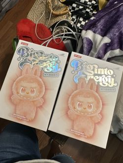 Authentic BIE Labubus- Happiness 🧡 & Serenity 💚