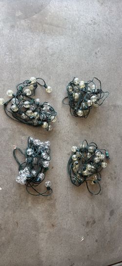 Outdoor Globe String Lights - 4 Strands