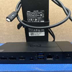 DELL Docking Station 🚉 With 130 Watts Charger $95