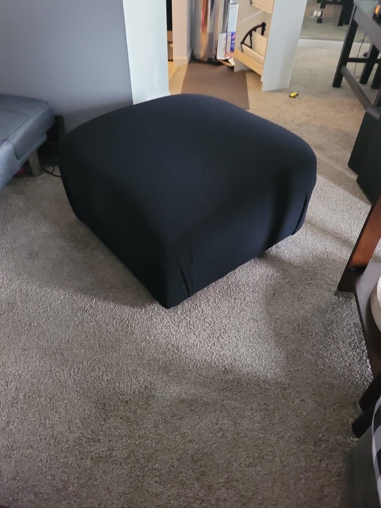 Black Ottoman 