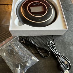 Portable CD Player - Car CD Player - Bluetooth Car CD Player - FM Transmitter Compact CD Player 