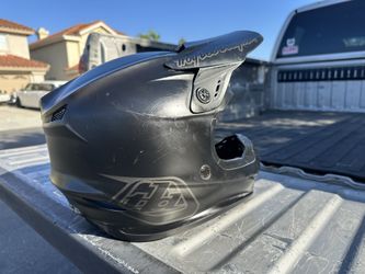 Troy Lee Designs GP Helmet W/ JBL Cardo System - Mono Black Size L