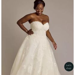 OLEG CASSINI Wedding Dress 