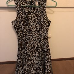 Leopard Print Women’s Dress