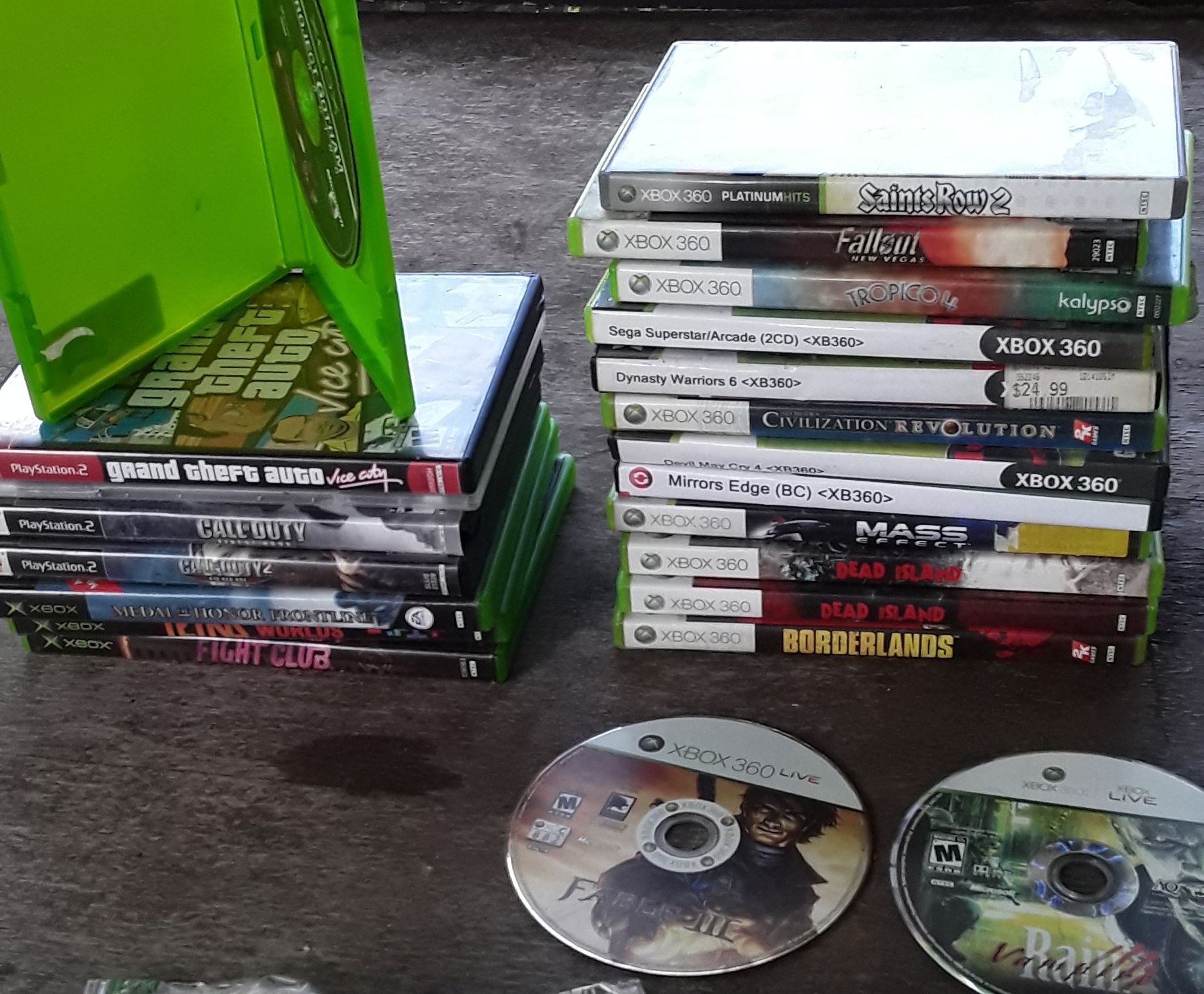 Xbox 360 ps2 playstation 2 Xbox games game lot $5 each or best offer 4 multiple