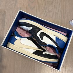Travis Scott Jordan 1 fragment size 8.5