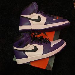 Air Jordan 1 Court Purple 