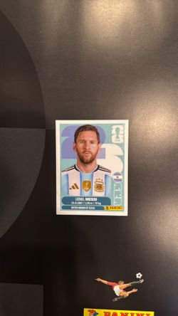 Lionel Messi Panini Sticker