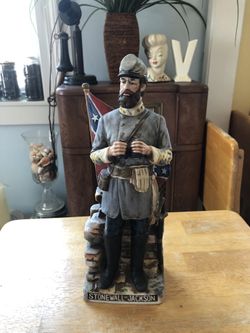 Stonewall Jackson Liquor Decanter