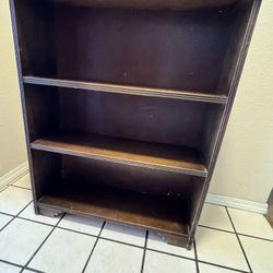 Bookcase 37hx10”Wx30”across