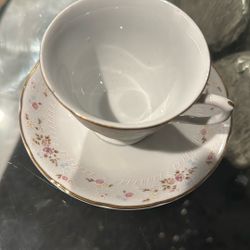Vintage Tea Cup and Saucer Set