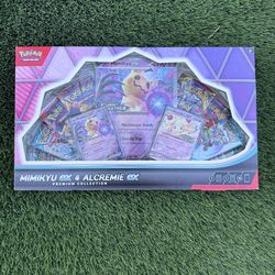 Mimikyu EX & Alcremie EX Premium Collection