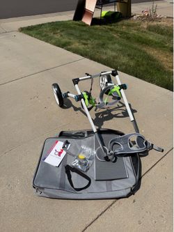 Dog Wheelies with accessories