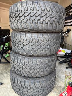 33x1250x20 Toyo Mud Terrain Tires (4)