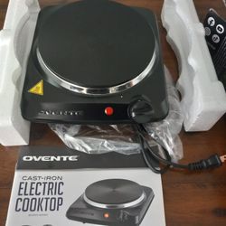 Ovente Electric Cooktop New 
