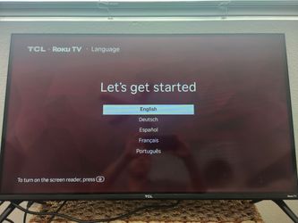 TCL Smart tv  32 inch