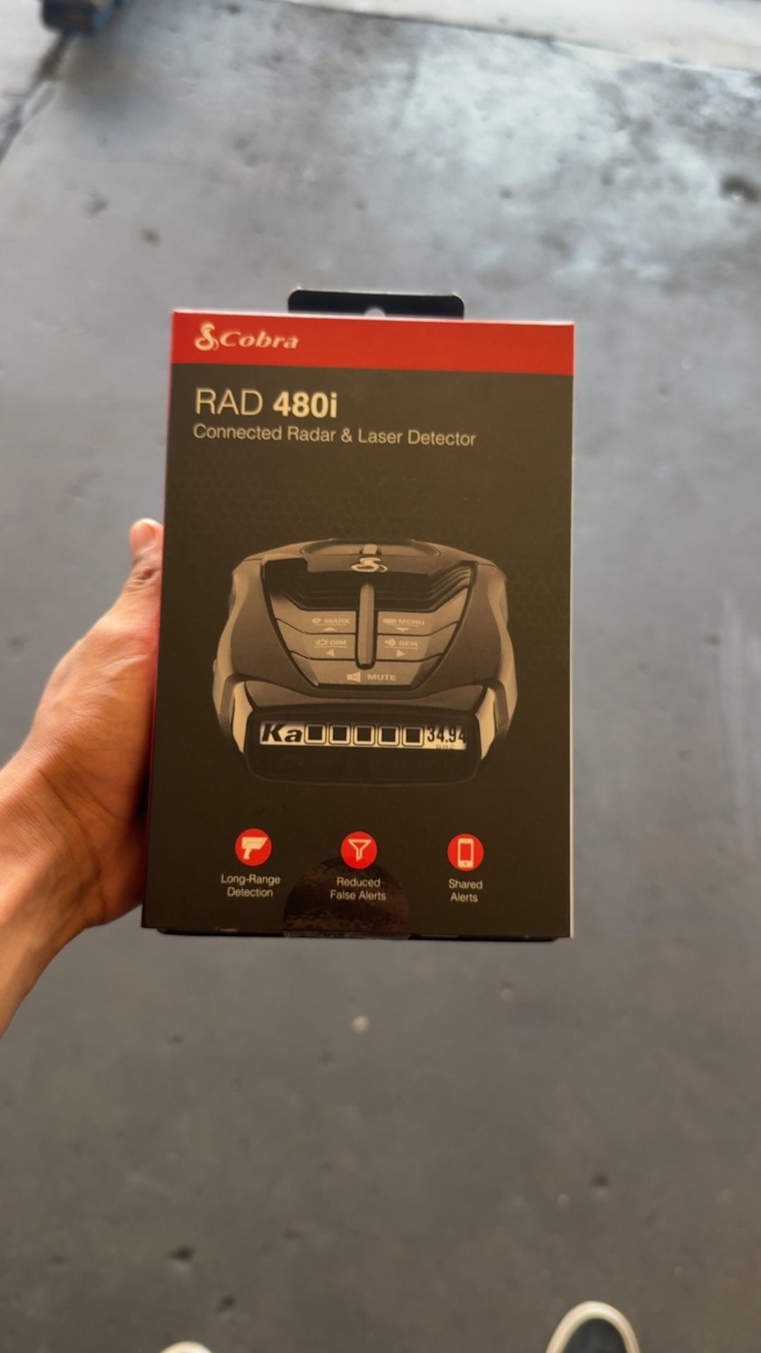 RAD 480i  Radar Detector- Laser Detector BRAND NEW!!
