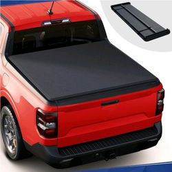 ✨️ PENSUN Soft Tri-Fold Truck Bed Tonneau Cover Fit for Nissan Frontier 2005-2025 5FT Bed C382 A53