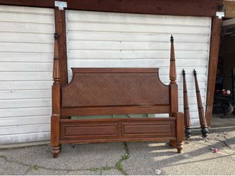 King Wood Bed Frame
