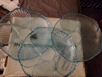 Seashell serving plates/trays