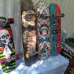 4 Skateboards Completes