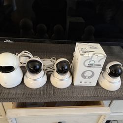 Yo ptz cameras and one cloud storage cam