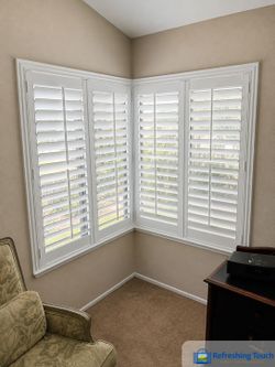 Shutter Blinds, Window Shutters, Plantation, Interior, Custom Installation 909‑681‑7003