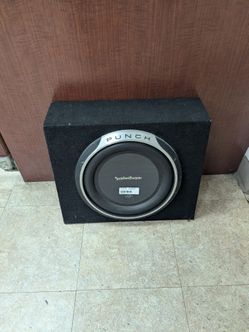 ROCKFORD FOSGATE M:P3S SUBWOOFER IN BOX